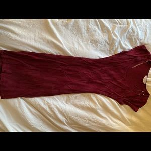 Red Midi Dress